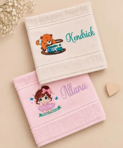 Toalhinha de boca personalizada 