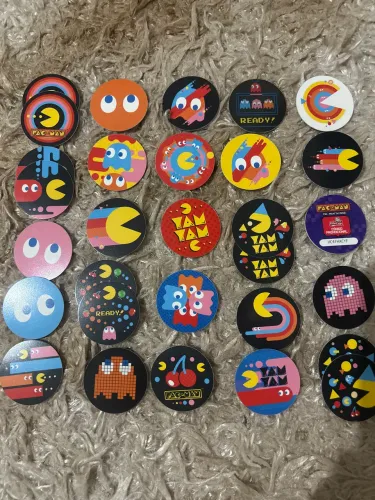 Tazo Pac Man Elma Chips Original