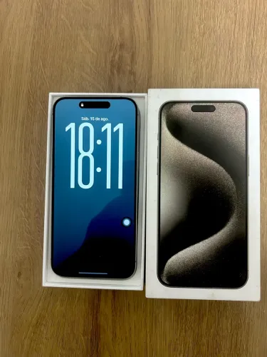iPhone 15 Pró Max 256gb - Jaú / SP.