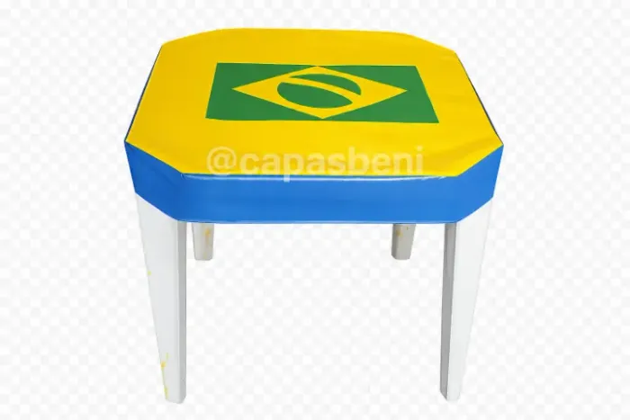 Capa para mesa especial do Brasil para a Copa - Capas Beni