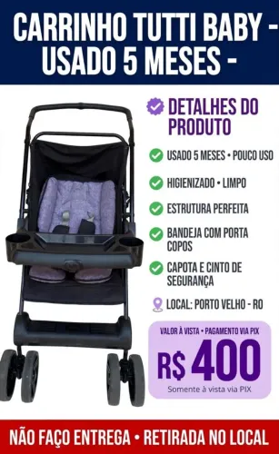 Carrinho de bebê 