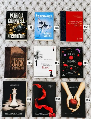 Livros Usados, porém em bom estado de conservação. 15 REAIS CADA UM