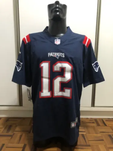 Camisa NFL - New England Patriots - Tamanho M ( Veste G ) 