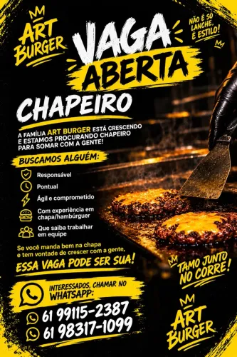 Vaga para chapeiro