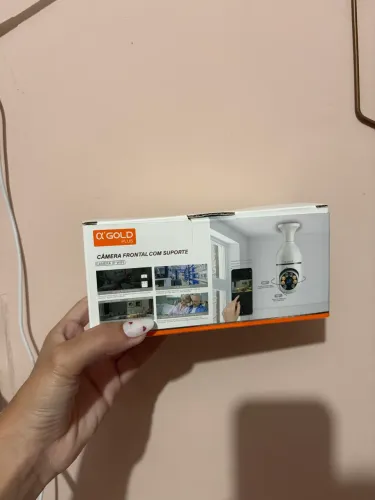 Câmera lâmpada de segurança Wi-Fi Yoosee - Nova sem uso