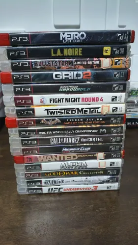 Lote 16 jogos PS3