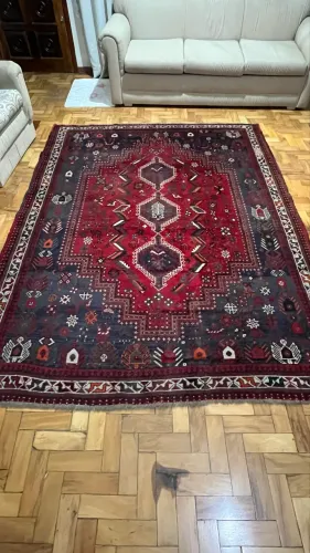 Tapete Oriental/Persa Grande 2,50x1,90 - Muito Conservado