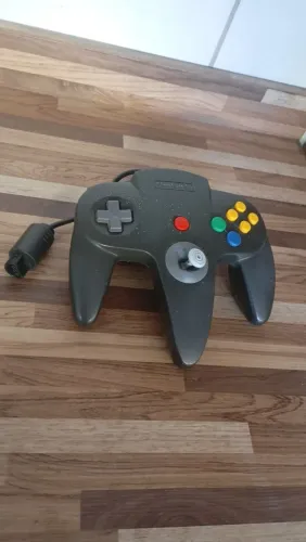 Controle Nintendo 64 original funcionando analógico mole