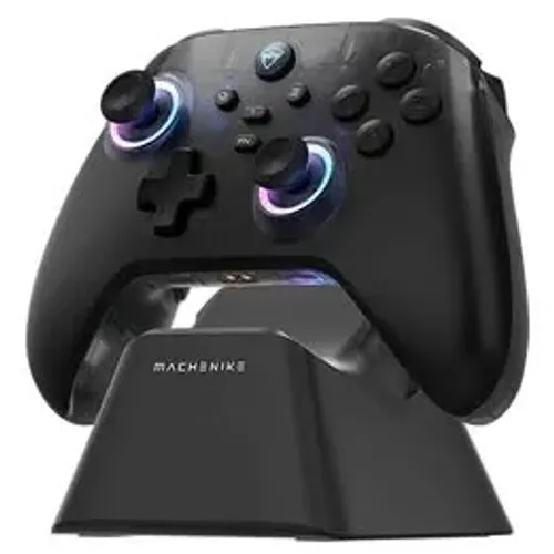 Controle Machenike G3 V2 Sem Fio C/ Base Hall Effect - Preto