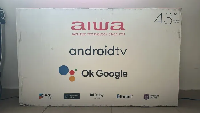 Vendo Smart TV 43? AIWA NA CAIXA