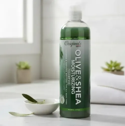 Shampoo Importado Originals by Africa's Best Olive & Shea Moisturizing 355ml