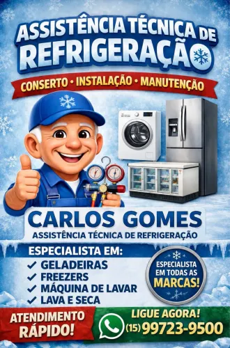 *Assistência técnica de refrigeração