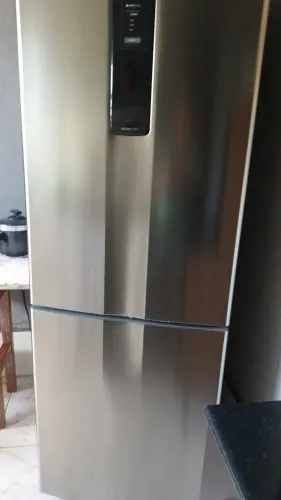 Geladeira eletrolux inverse inox