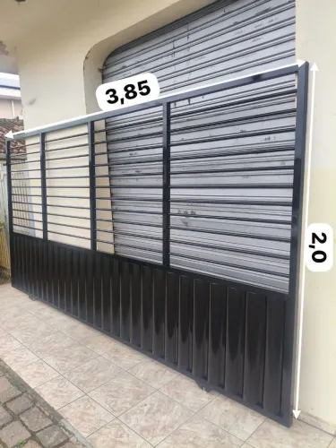 Portão aluminio