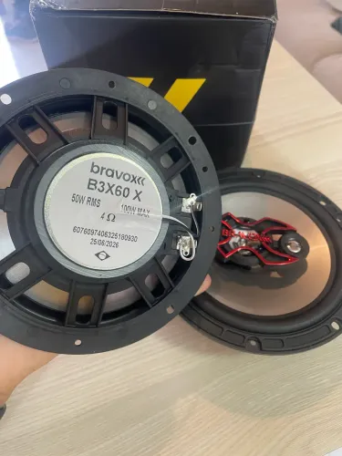 Par de alto falante 6 polegadas Bravoox