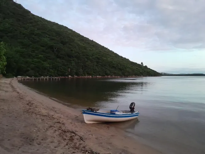 Barco com motor