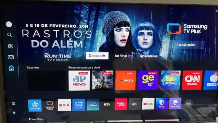 Smart TV Samsung 43" Crystal UHD 4K - Semi-nova