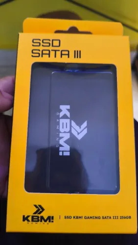 Hd SSD 256 gb novo na caixa