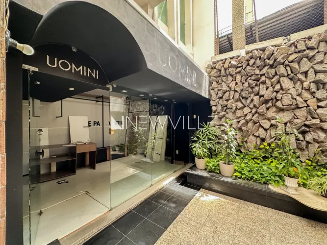 Loja comercial para locação na Galeria Via Della Fontana, na Av. Conselheiro Aguiar 50m²,