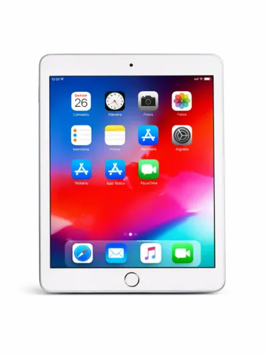 iPad 5ª geração prata 128GB Wi-Fi em perfeito estado, com NF