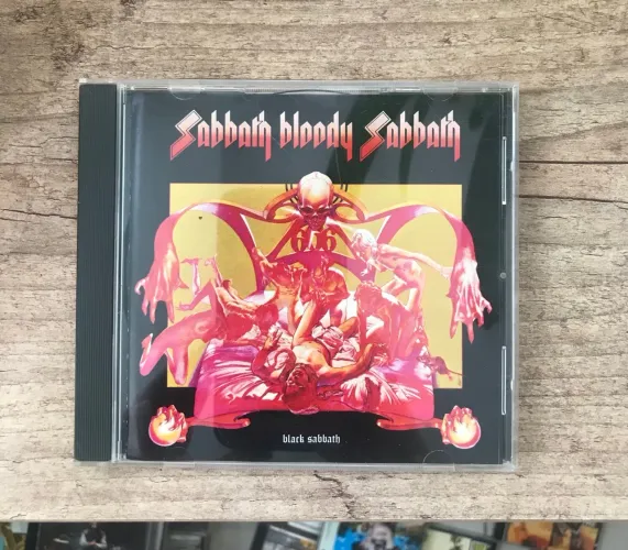 CD Black Sabbath warner original