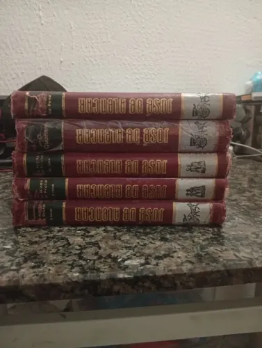 Livros José de Alencar (Editora Edigraf): As Minas de Prata, O Guarani e Ao Correr da Pena
