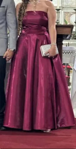 Vestido de Festa Longo Rosa Pink/Fúcsia | Tam. G | Usado 1 vez | Excelente estado ?