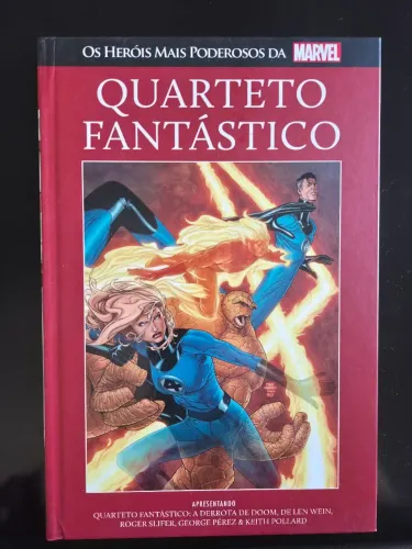 Hq Quarteto Fantástico - Os Heróis Mais Poderosos Da Marvel Capa Dura