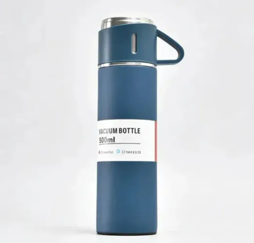 Garrafa Térmica Vacuum Bottle Inox 500ml Bebidas Fria ou Quente