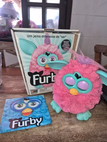 Furby original funcionando com caixa e manual