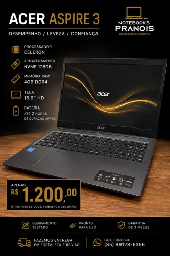 Notebook Acer Celeron