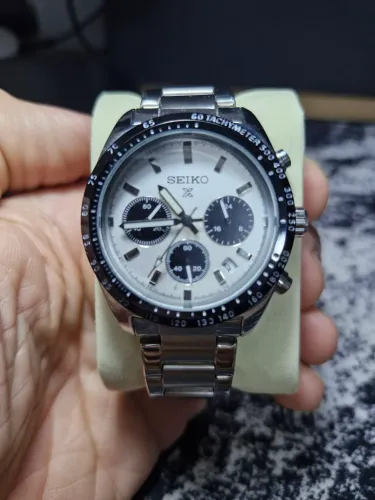 Relógio Seiko prospex quartz (panda)