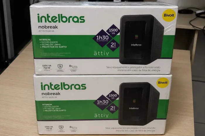 2 NOBREAKS INTELBRAS ATTIV 1500VA 