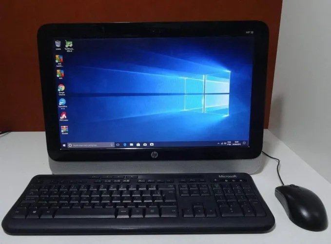 Computador all in one HP oportunidade. Troco por celular ou tablet