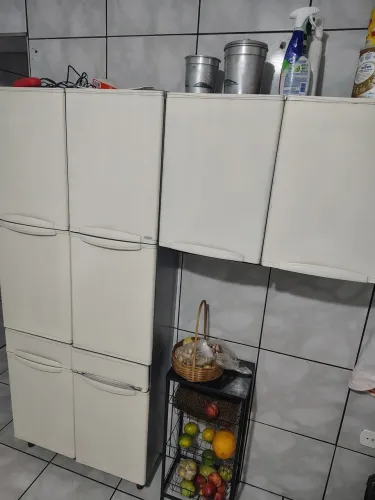 Armário de cozinha da Itatiaia de aço