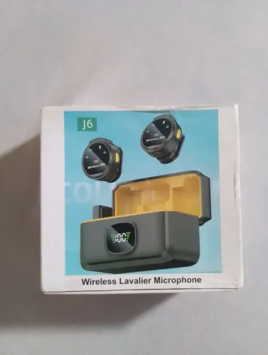 Microfone Wireless Lavalier Sem Fio