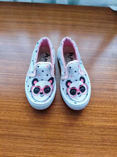 Tênis panda bebê menina n21