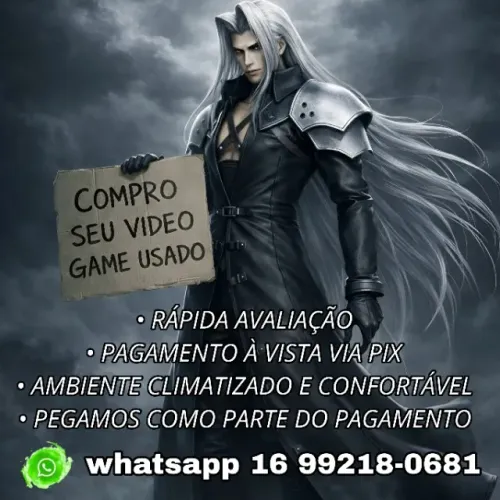COMPRO VIDEO GAMES, JOGOS E ACESSÓRIOS! 