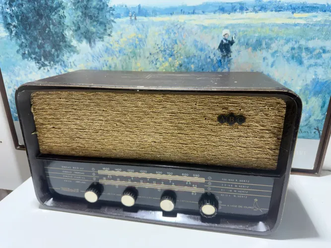 Rádio antigo ABC canarinho voz de ouro