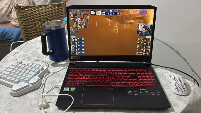 Nitro 5 RTX 3050 processador Intel I5 10a geração 