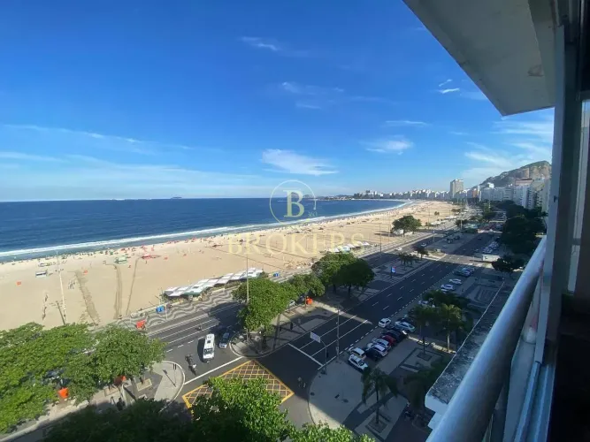 Cobertura / Penthouse à venda, Avenida Atlântica - Copacabana. Varanda, 3 quartos sendo 2