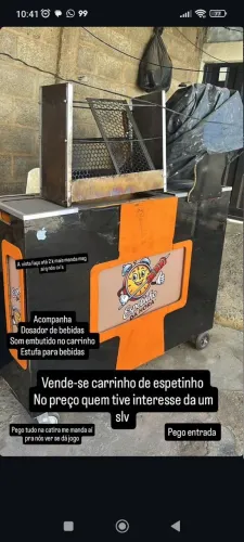Carrinho de espetinho