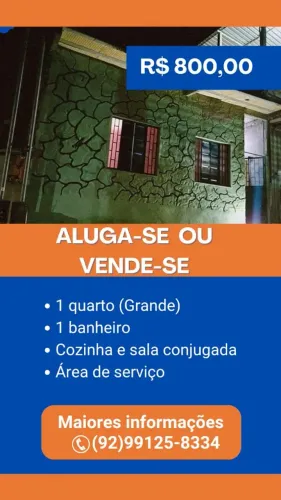 Aluga-se ou Vende-se Casa