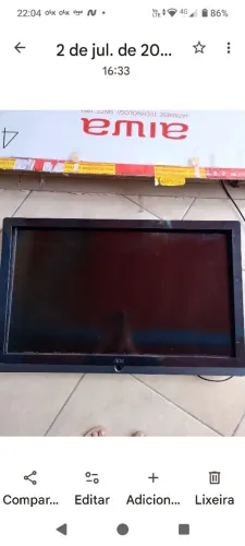Tv com defeito