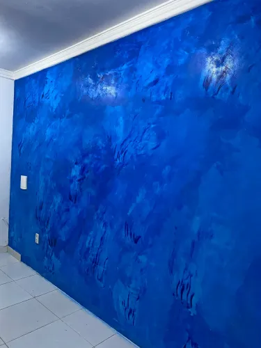 Pintor especialista em cimento queimado