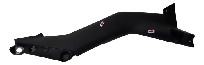 Carenagem Lateral Tanque Honda Bros 160 25/25 L/d Orig 60594 Preto