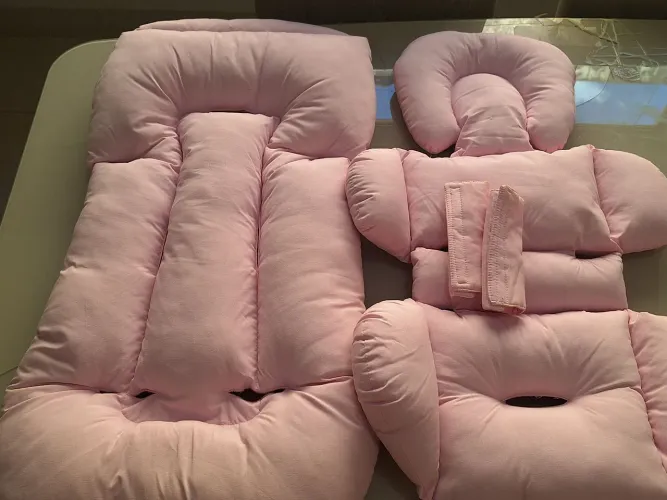 Kit Colchonete para carinho e para bebê conforto
