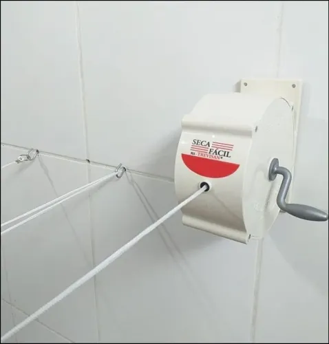 Varal retrátil seca facil 30 MTS loja