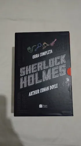 Box Livro Sherlock Holmes Vol. 1, 2, 3 e 4