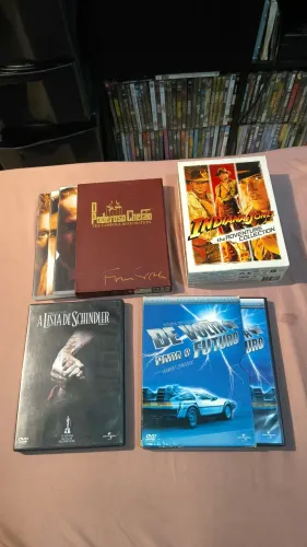 Lote de Boxes em dvd praticamente sem uso!